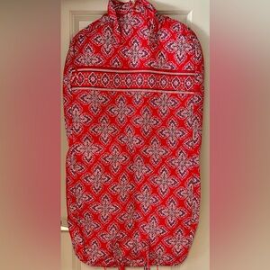 Vera Bradley Red Patterned Garment Bag